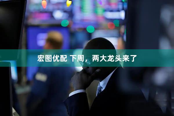 宏图优配 下周，两大龙头来了